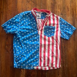 Original USA Flag Chubbies Nutter Shirt